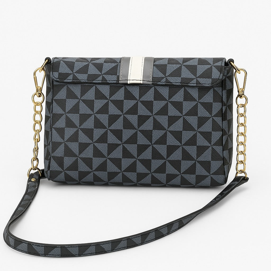 Premium Geometric Pattern Crossbody